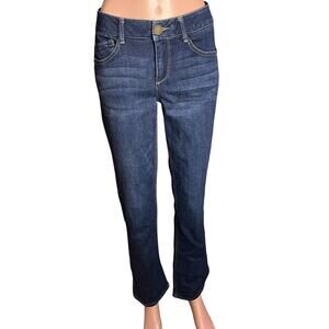 Democracy Ab Solution Flared Jeans 6 Soft Comfortable Western Coastal Cowgirl